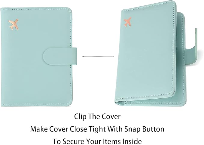 Melsbrinna Premium Leather Passport Holder Covers Case, Waterproof Rfid - Image 5