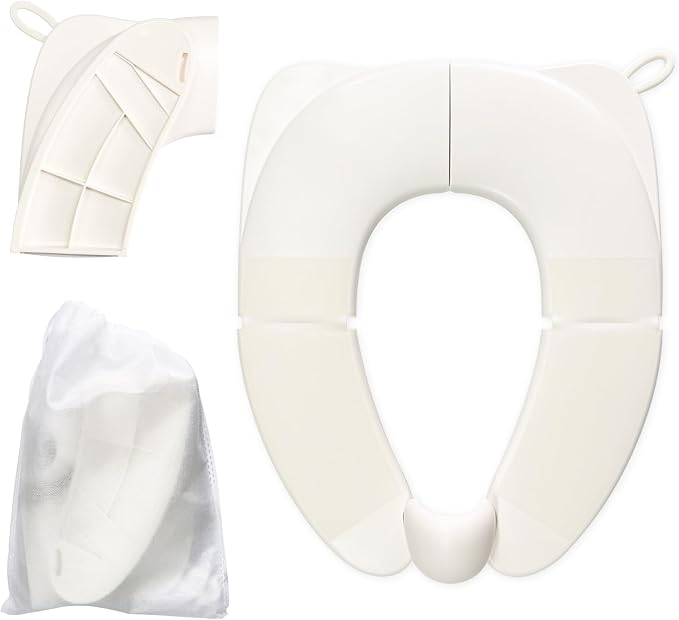 Kids Foldable Toilet Seat with Storage Bag by DEEZOMO