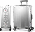All Aluminum Carry On Luggage 22x14x9 Airline Approved，Hard Shell Carry On by VentureVault