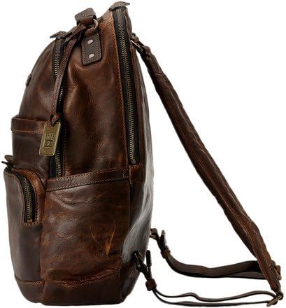FRYE Men's Logan Antique Pull Up Backpack, Dark Brown, One Size - Image 2