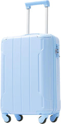 Merax 20 Inch Carry On Luggage Airline Approved, Hardshell ABS Suitcase by Merax
