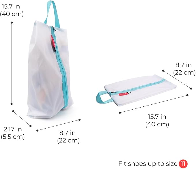 pack all Ultralight Shoe Bag for Travel, Water-Resistant Shoe Pouch for Gym - Image 3