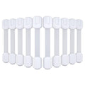4our Kiddies 10 Pack Baby Proof Cabinet Latches, Childproof Drawer Latches by 4ourKiddies