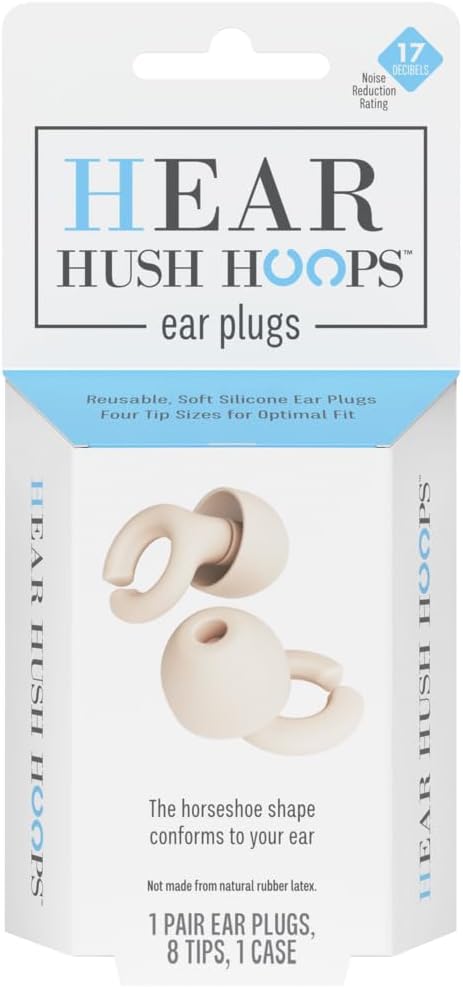 Ear Plugs, Reusable Soft Silicone Plugs - Image 3