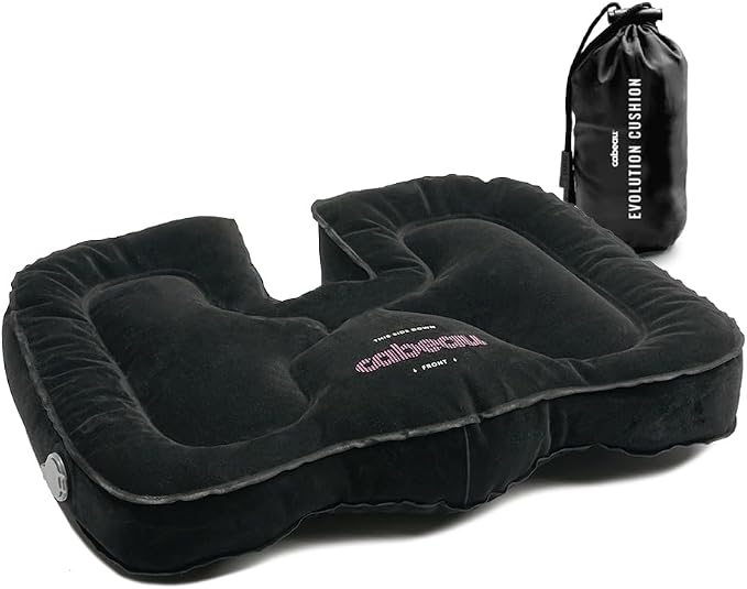 Cabeau Evolution Cushion Portable & Lightweight Inflatable Seat Cushion by Cabeau