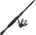 Zebco 33 Spinning Reel and Telescopic Fishing Rod Combo by Zebco