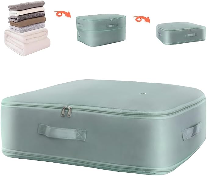 Ultra Space Saving Self Compression Storage Bags by Geernioy