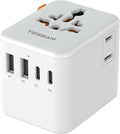 TESSAN Universal Travel Adapter, Power Adapter Worldwide by TESSAN