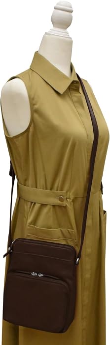 ili New York Genuine Leather Crossbody Bags - Image 7
