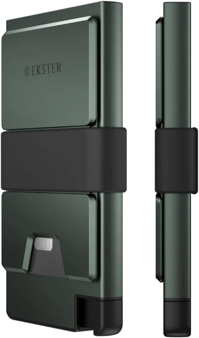 Ekster - Aluminum Cardholder Pro Wallet - All-Metal Aluminum Wallet by Ekster