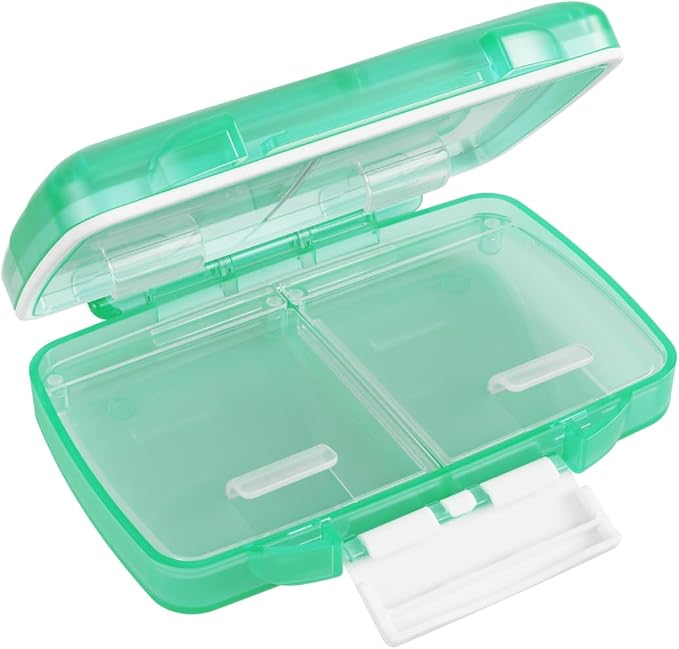 EZY DOSE Moisture-Proof Pill Case, Medicine Planner, Vitamin Organizer Box by EZYDOSE