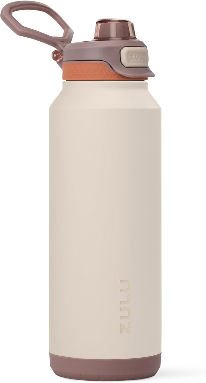 ZULU Powerfill Pro 40oz Stainless Steel Water Bottle by Zulu