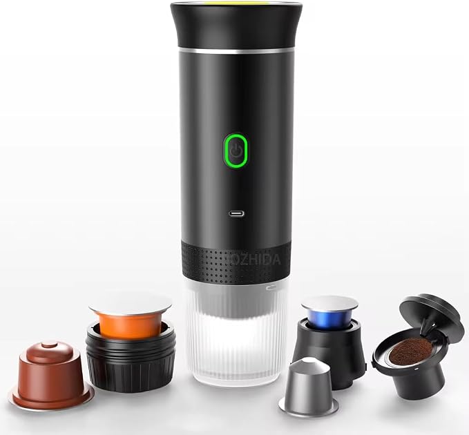 3-in-1 Portable Coffee Maker – Electric Espresso Machine - Image 9