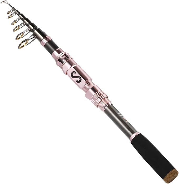 Sougayilang Portable Telescopic Fishing Rod by Sougayilang