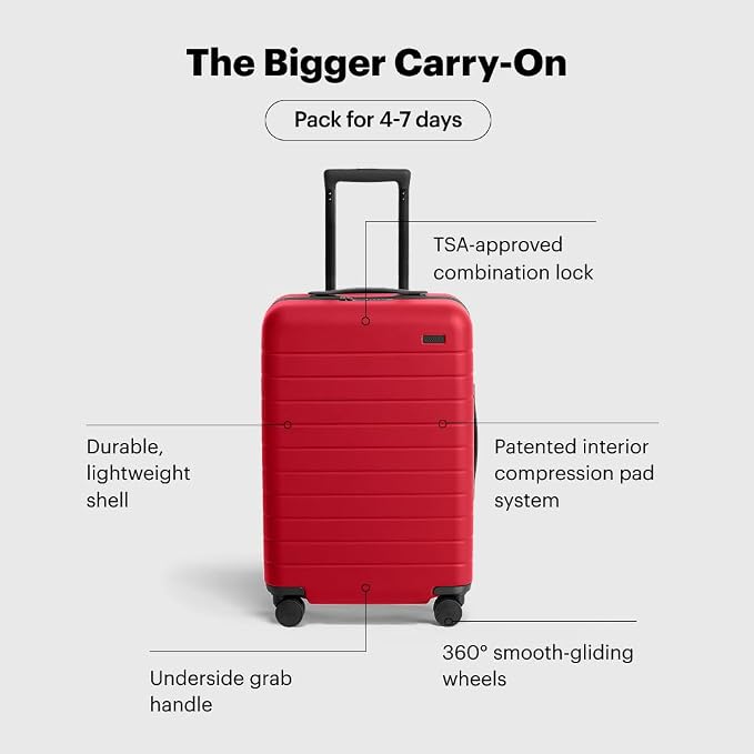Away Bigger Carry-On Luggage, Lightweight Hardside Large Suitcase - Image 3