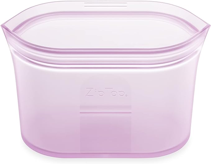 Zip Top Reusable Food Storage Bags | Small Dish | Silicone Meal Prep Container by ZipTop