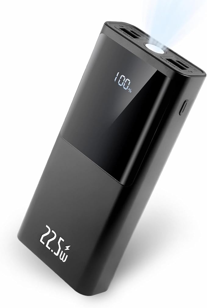 20000mAh Power Bank Portable Charger 22.5W PD Fast Charging USB C 3-Output by Unknown