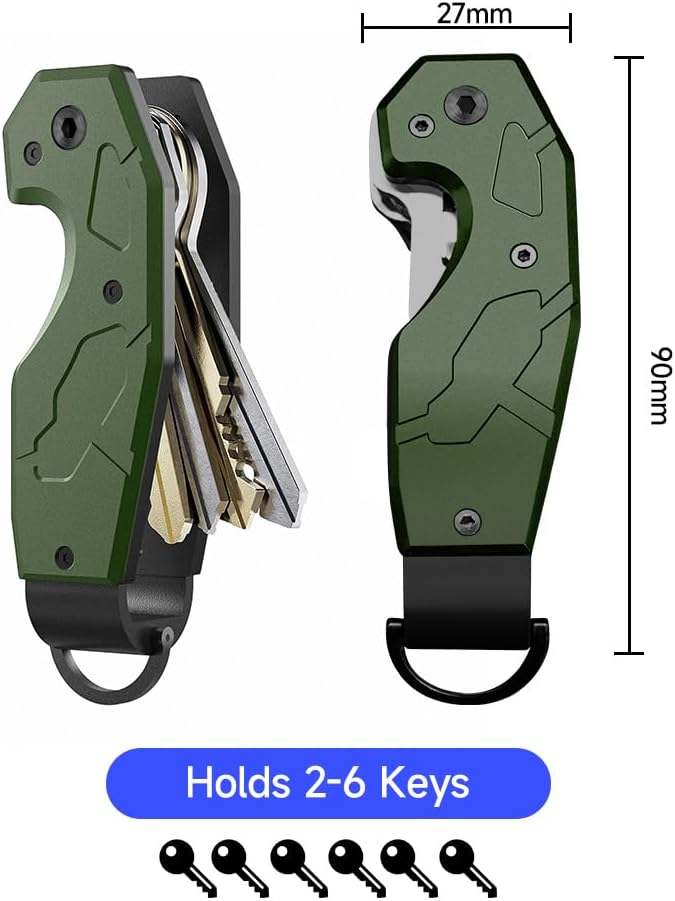 Zeeker Compact Key Organizer Keychain - Image 6