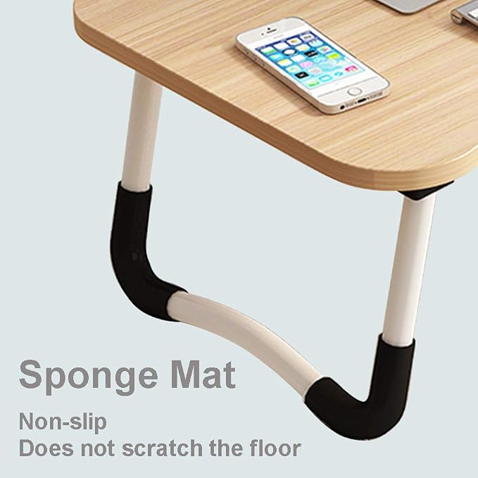 Lap Desk with Storage Drawer, Holders - Image 6
