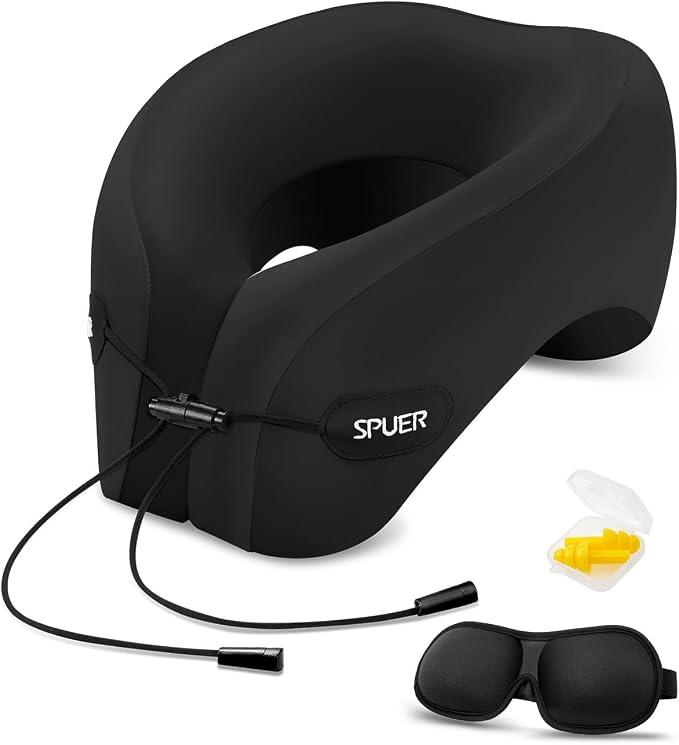 Travel Pillow – Neck Pillow Airplane, Travel Pillows by SPUER
