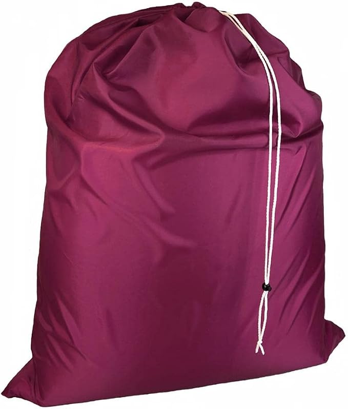 Laundry Bag with Locking Closure Drawstring – Extra Large Heavy Duty 100% Nylon by LaundryBagsOnline