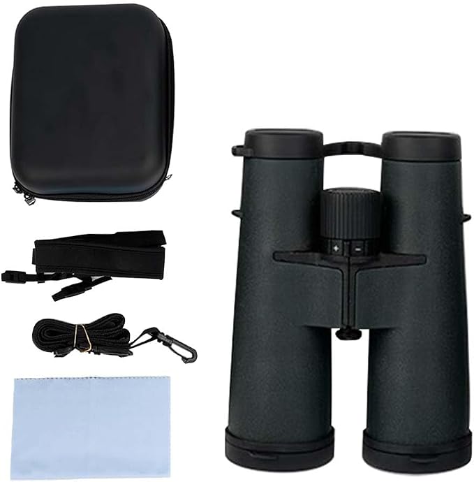 10x42ED Compact Binoculars for Adults – High-Powered BAK4 Prisms, Diamond White - Image 2