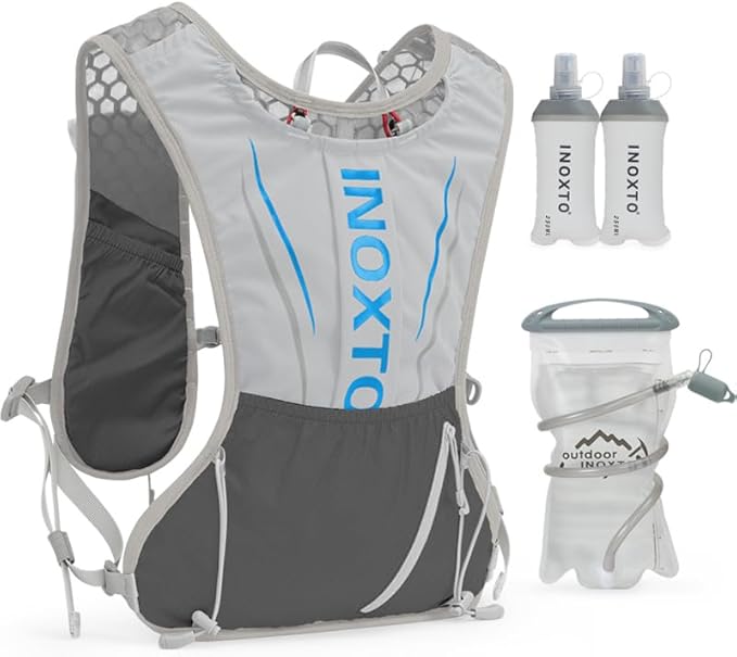 Running Hydration Vest for Men Women Water Backpack for Running 3L Running by IX+INOXTO