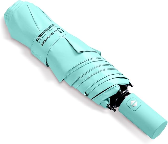 BAODINI Small UV Protection Travel Umbrella Compact by BAODINI