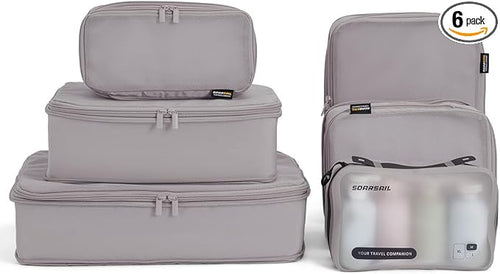 6 Set Compression Packing Cubes by SOARSAIL