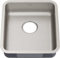 KRAUS Dex 17-inch Undermount 16 Gauge Stainless Steel Single Bowl ADA Kitchen by KRAUS