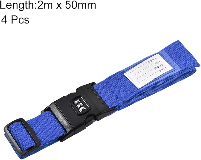 uxcell Luggage Straps Suitcase Belts - Image 4