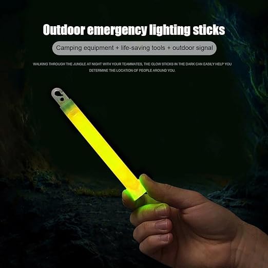 Glow Fever Emergency Safety Military Grade Glow Sticks, Light Up Ultra Bright - Image 2