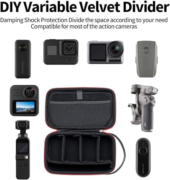 TELESIN Carry Case Waterproof Hard Carrying Bag - Image 4