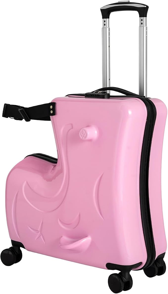 20 Inch Children's Ride On Trolley, Toddler Luggage Seat Ride by TREMENPOW