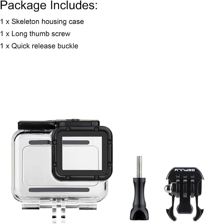 Skeleton Housing Case for Hero 2018/7/6/5 Black - Image 8