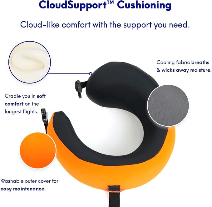 C CUSHION LAB Travel Pillow, Award-Winning Patented Ergonomic Design - Image 5