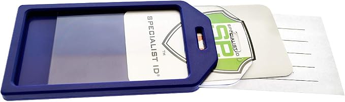 5 Pack of Premium Rigid Airline Luggage Tag Holders - Image 7