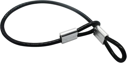 10 pcs 2mm Wire 12 inch Vinyl Coated Stainless Steel Cable by Floyutin