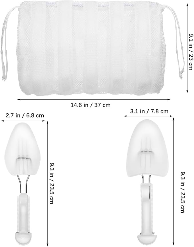 Mesh Shoe Laundry Bag with Stretcher - Image 7