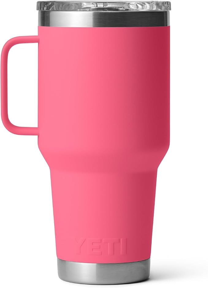 YETI Rambler 30 oz Travel Mug, Stainless Steel, Vacuum Insulated - Image 4