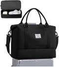 Travel Duffel Bag, Sports Tote Gym Bag, Shoulder Weekender Overnight Bag by WONHOX