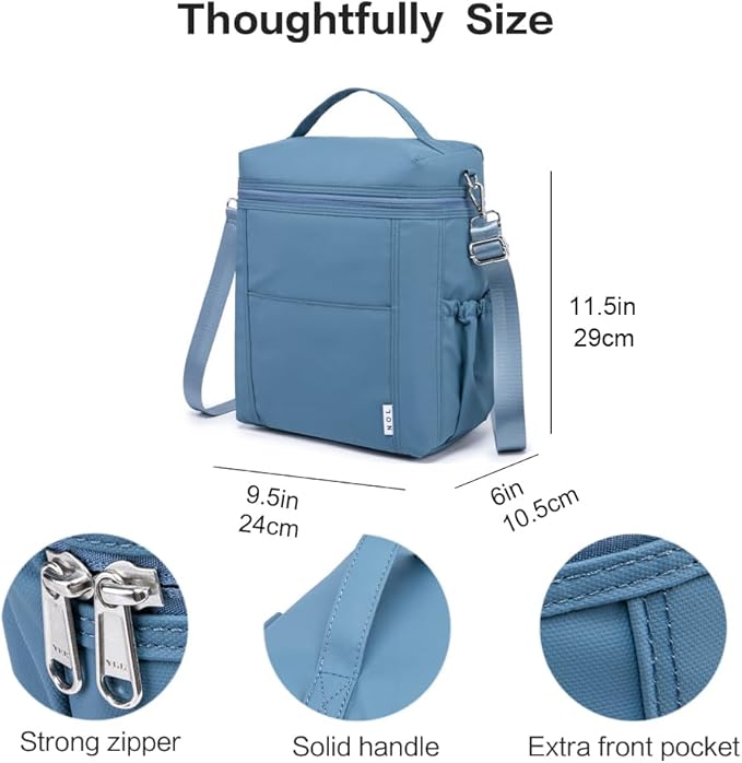 NOL Natural Organic Lifestyle Insulated Lunch Bags - Image 3