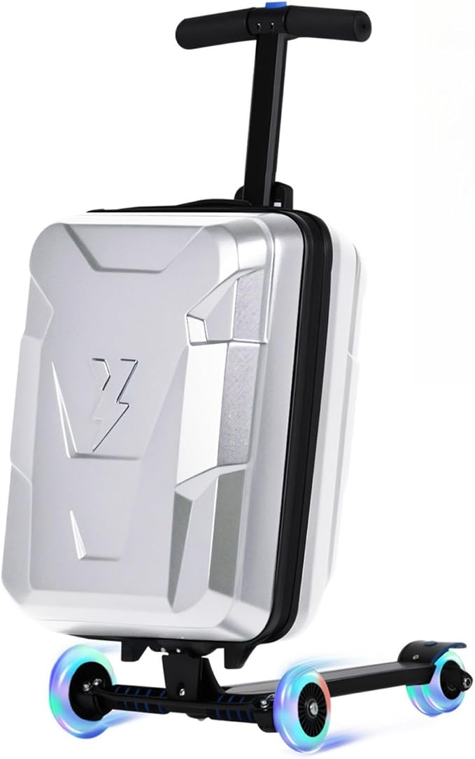 Scooter Suitcase for Kids & Adults, Foldable Carry On Travel Luggage, Hardside by smilesun