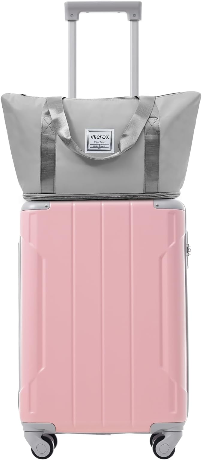 Merax Luggage Set 3 Piece, 20 Inch Carry on Spinner Suitcase by Merax
