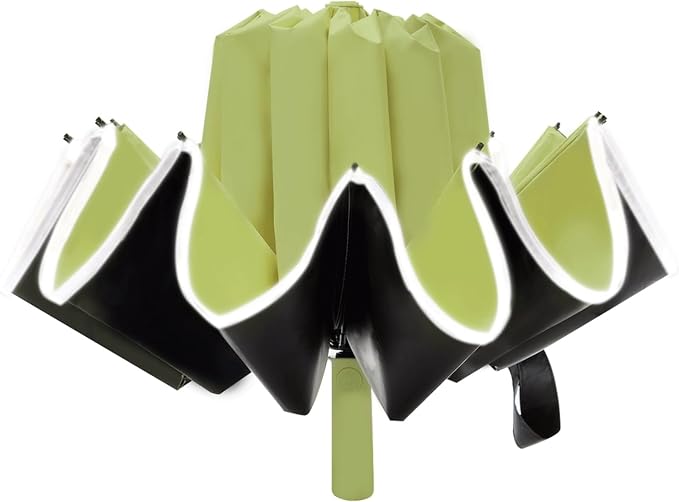 Large Double-Ribs Umbrella Automatic Folding Umbrella by Lantusire