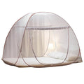 Portable Pop-Up Brown Mosquito Net Tent by AMMER