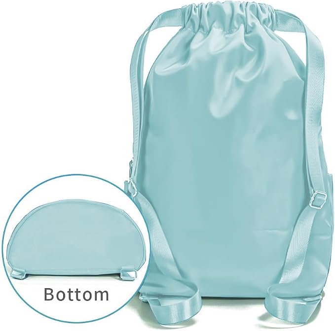 ZOORON Waterproof Drawstring Gym Backpack Bag - Image 2