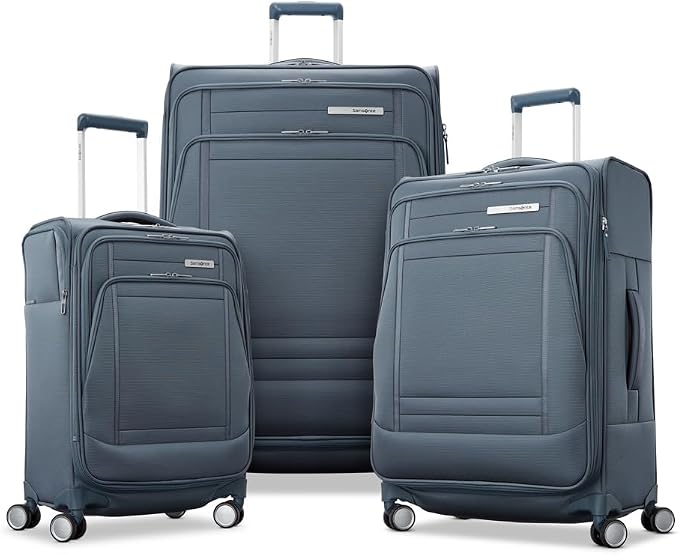 Samsonite UpLIFT Lightweight Large Checked Softside 3-Piece Luggage Set by Samsonite
