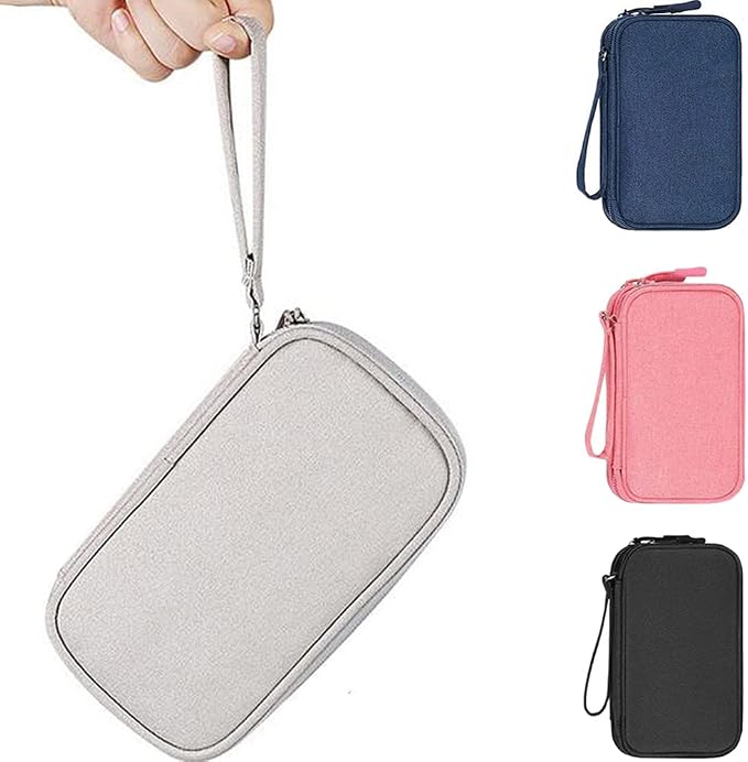 Electronic Organizer Small Travel Cable Organizer Bag, Digital Gadget Organizer - Image 5