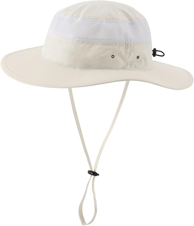 Home Prefer UPF 50+ Men's Sun Hat Wide Brim Bucket Hat UV Protection Hat by HomePreferHatsCaps